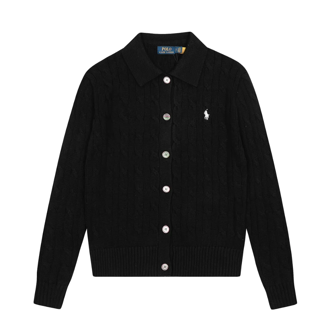 P270 Top quality" Style number: DS822# (not off the shelves all year round) [Ralph Lauren solid color pony embroidered logo lapel twist knitted cardigan] ✅Ralph Lauren Ralph Lauren classic basic versatile lapel knitted cardigan jacket ✅Main supply platform live broadcast Wholesale entity Replacement when out of stock Not off the shelf ✅ZP quality 1:1 version Scan the code to enter the GF website Counter quality ✅Detailed quality is the only one in Guangzhou Imported quality cotton yarn, focusing on high-end, cost-effective, good quality needless to say ✅The version is restored to the original order, the maximum size can be worn up to 160 pounds, loose, comfortable and stress-free ✅The upper body is simple and easy to match, ootd must-have style, good-looking clothes are never picky, a must-have recommendation for couples. Size: S-XL Color: black white gray almond light blue khaki pink burgundy Chinese red navy white label navy red label
